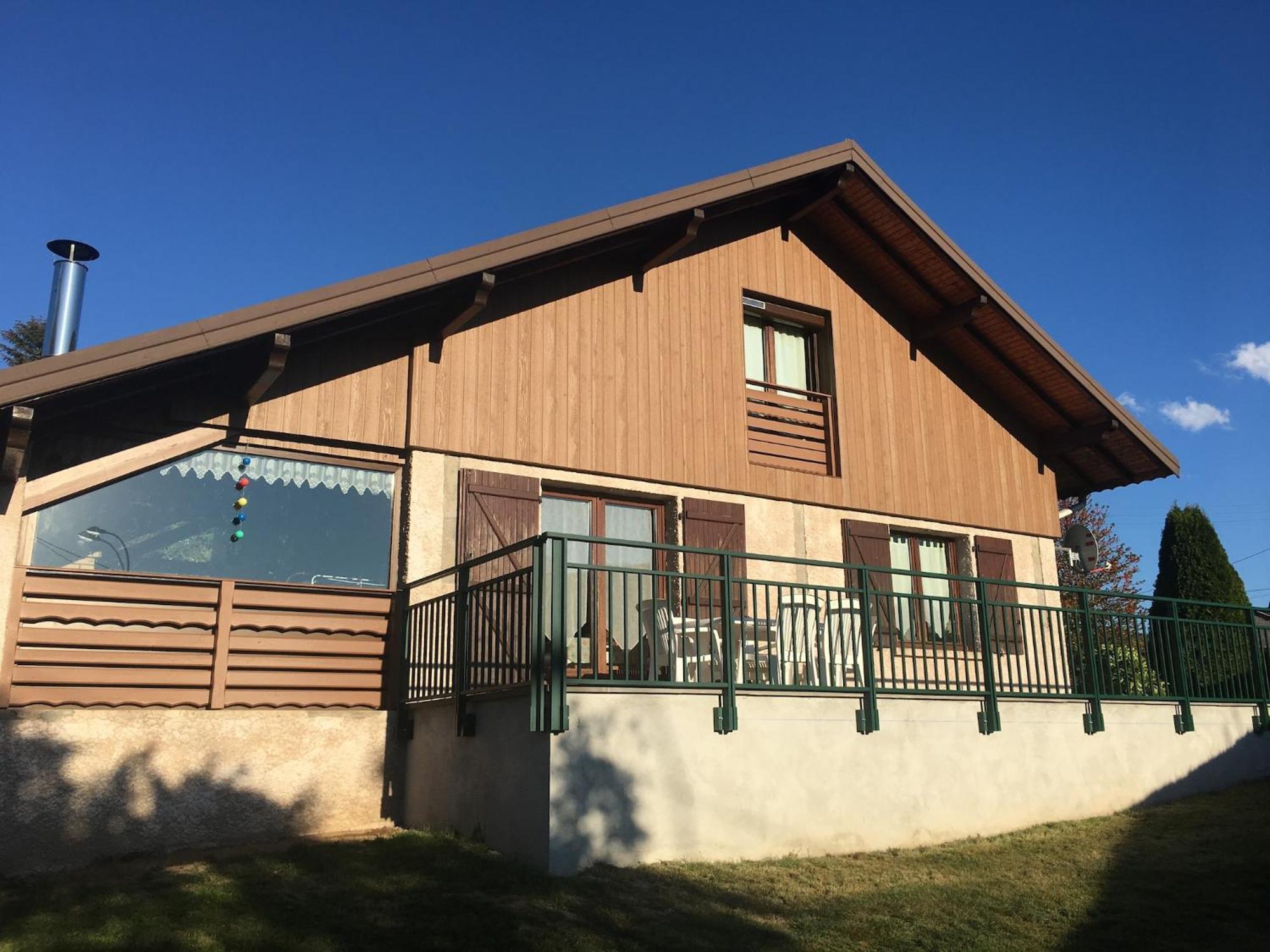 Elegant Chalet In Gerb Pal In Cosy Environment Gerbepal Экстерьер фото