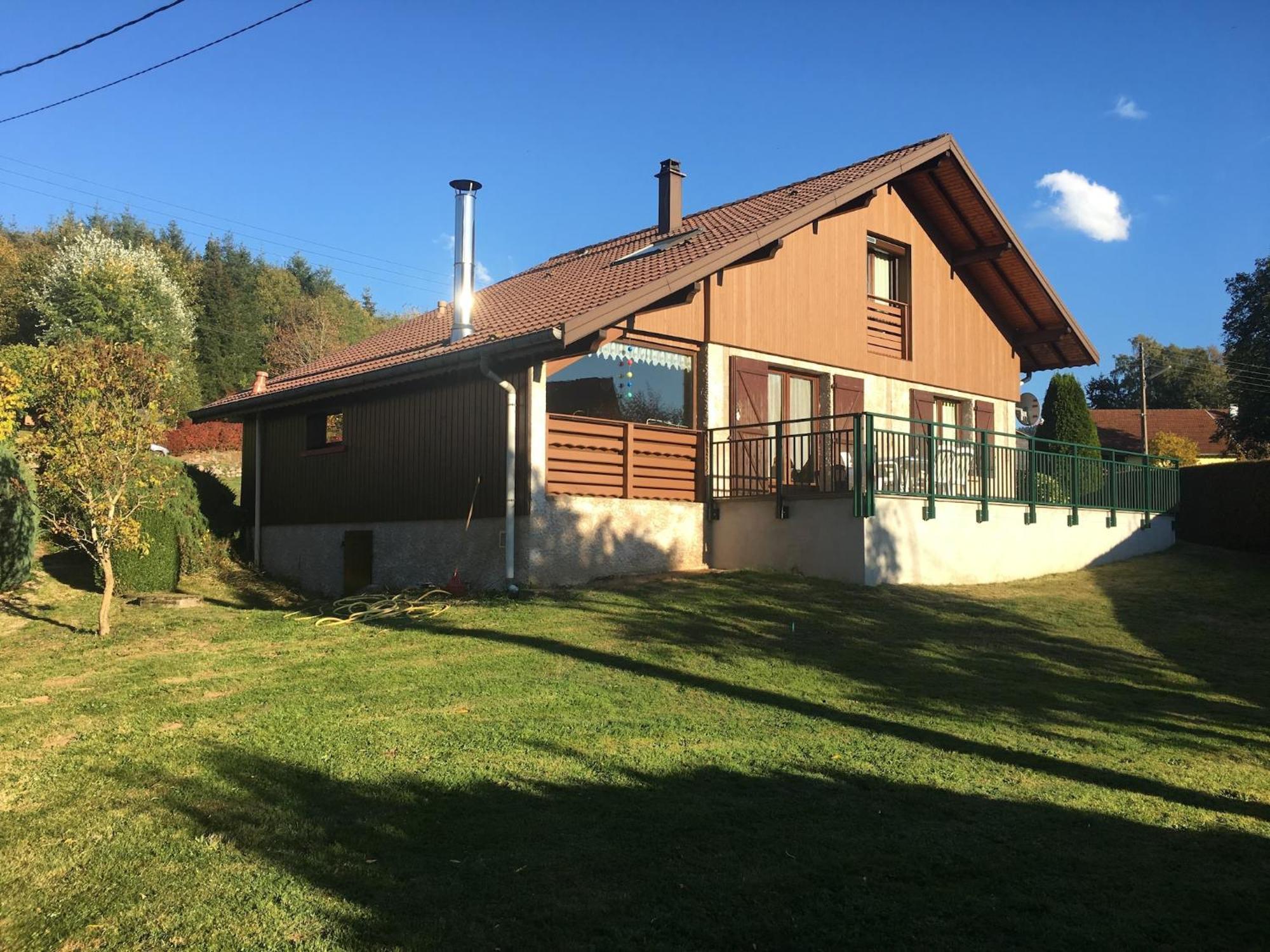 Elegant Chalet In Gerb Pal In Cosy Environment Gerbepal Экстерьер фото